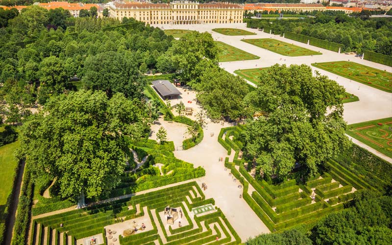 Schloss Schönbrunn Irrgarten