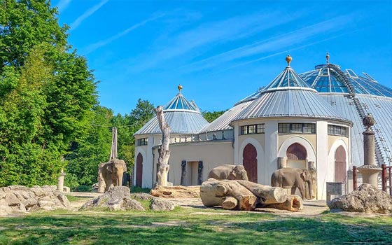 Elefantantenanlage © Tierpark Hellabrunn, Maria Fencik Elefantantenanlage © Tierpark Hellabrunn, Maria Fencik