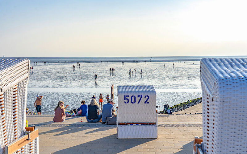 Büsumer Strandkörbe